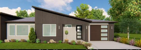 Rendering of the Aura house plan