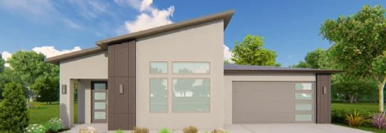 Rendering of the Radiant house plan