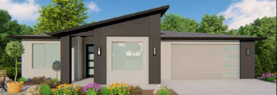 Rendering of the Silhouette house plan