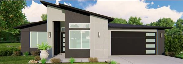 Rendering of the Sirius house plan