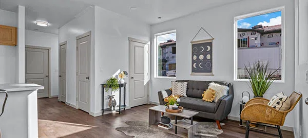 Living area of Meridian's Park Plan A